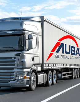 Yükleme yapan Muba Global personeli